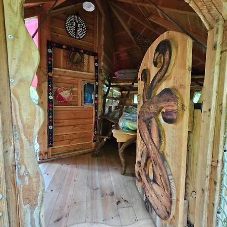 Cabane Dans Les Arbres - Les Lutins Mechmont Exterior foto